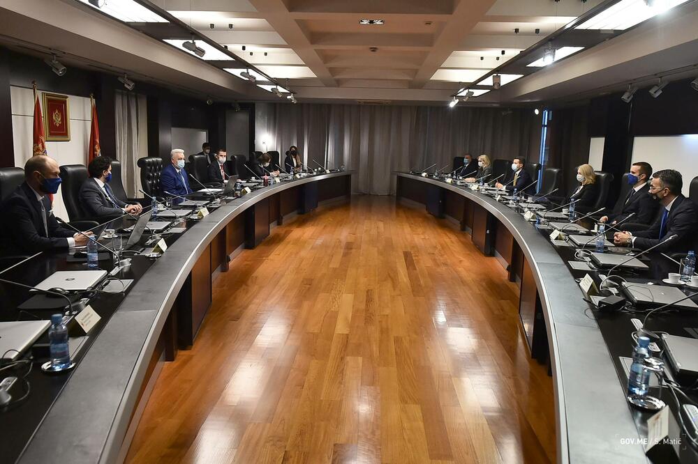 Prva sjednica Vlade Crne Gore u decembru 2020., Foto: BETAPHOTO Sasa Matic