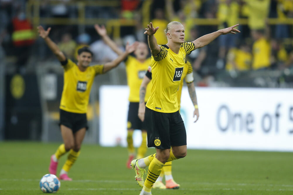 Gol po utakmici daje Haland, Foto: Reuters
