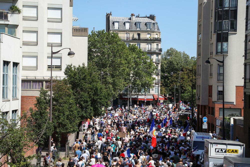 Sa protesta u Parizu