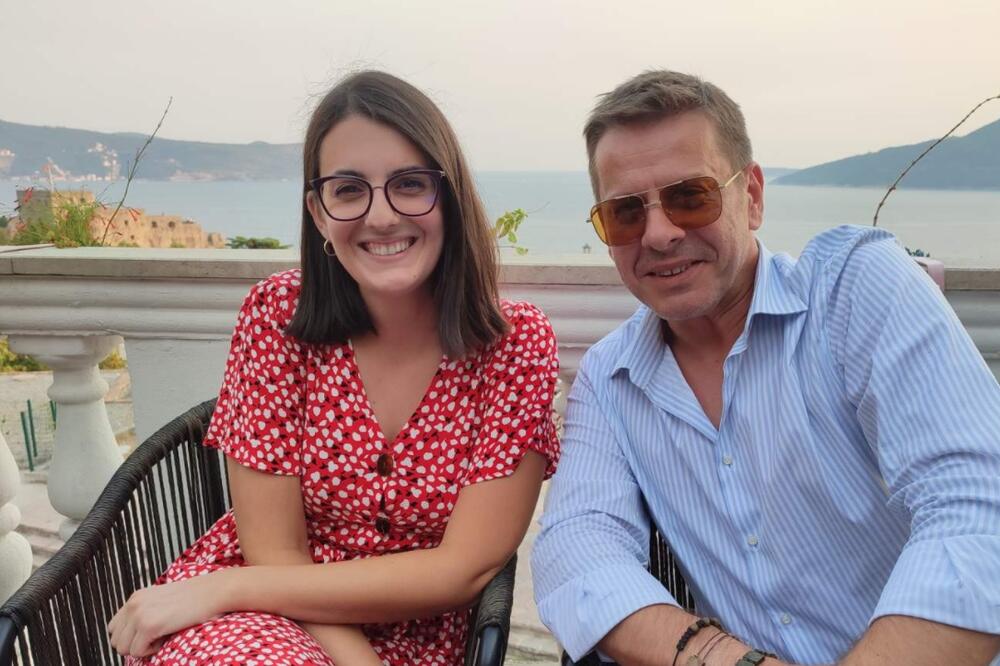 Novinarka TV Vijesti Marija Radović i Vlado Georgiev, Foto: TV Vijesti