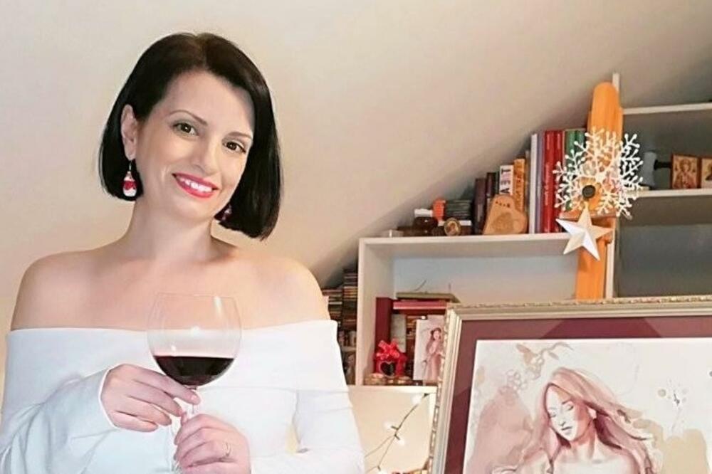 U svom ateljeu: Mira Kovačević, Foto: Privatna arhiva