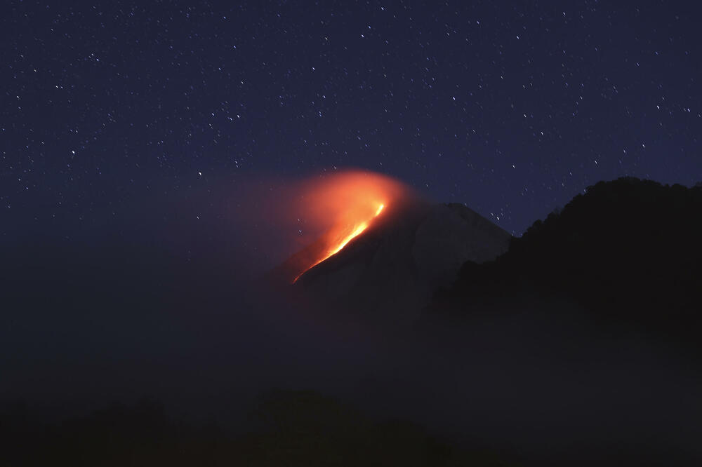 Vulkan Merapi, Foto: Beta/AP
