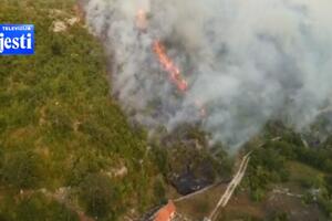 Požari u Crnoj Gori sve više se šire, nadležni nemoćni da ih ugase