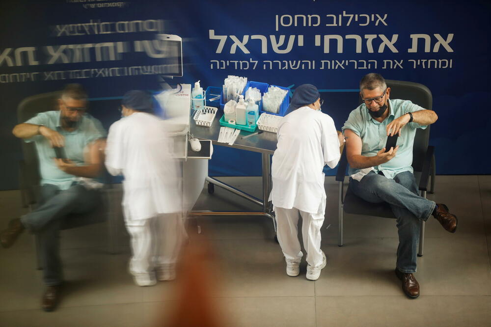 Vakcinacija u Izraelu, Foto: Reuters