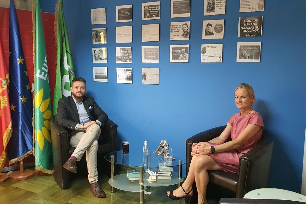 Radovanić i fon Kramon-Taubadel, Foto: GP URA