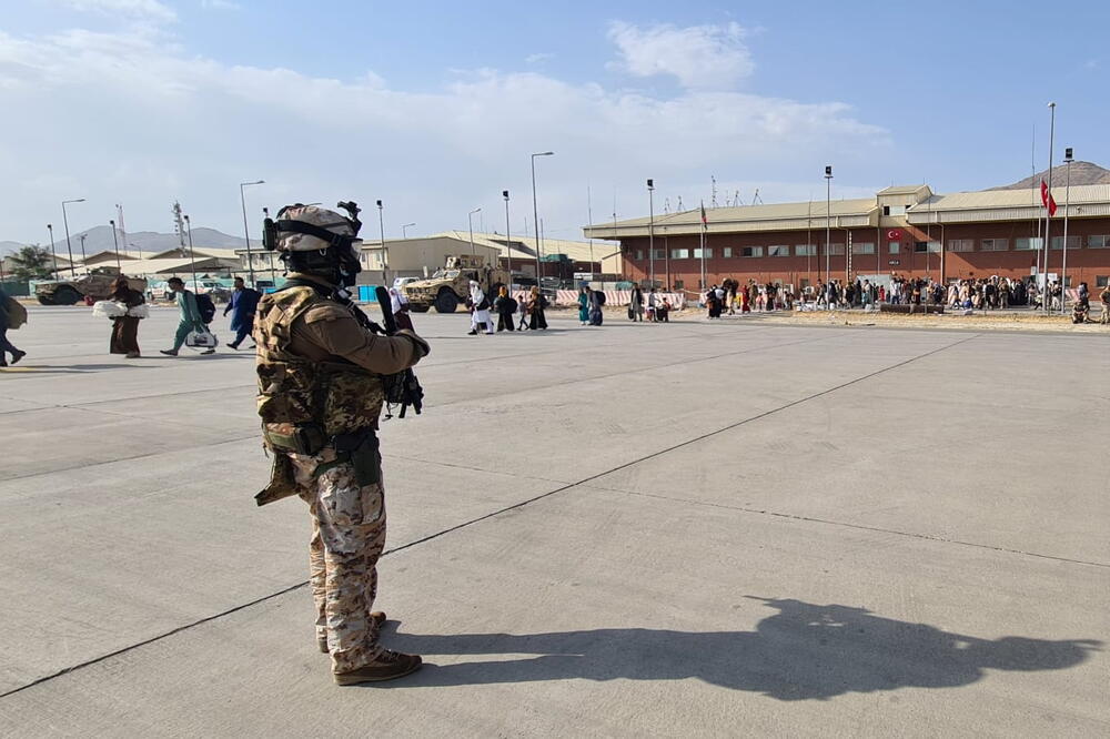 Sa aerodroma u Kabulu, Foto: Reuters