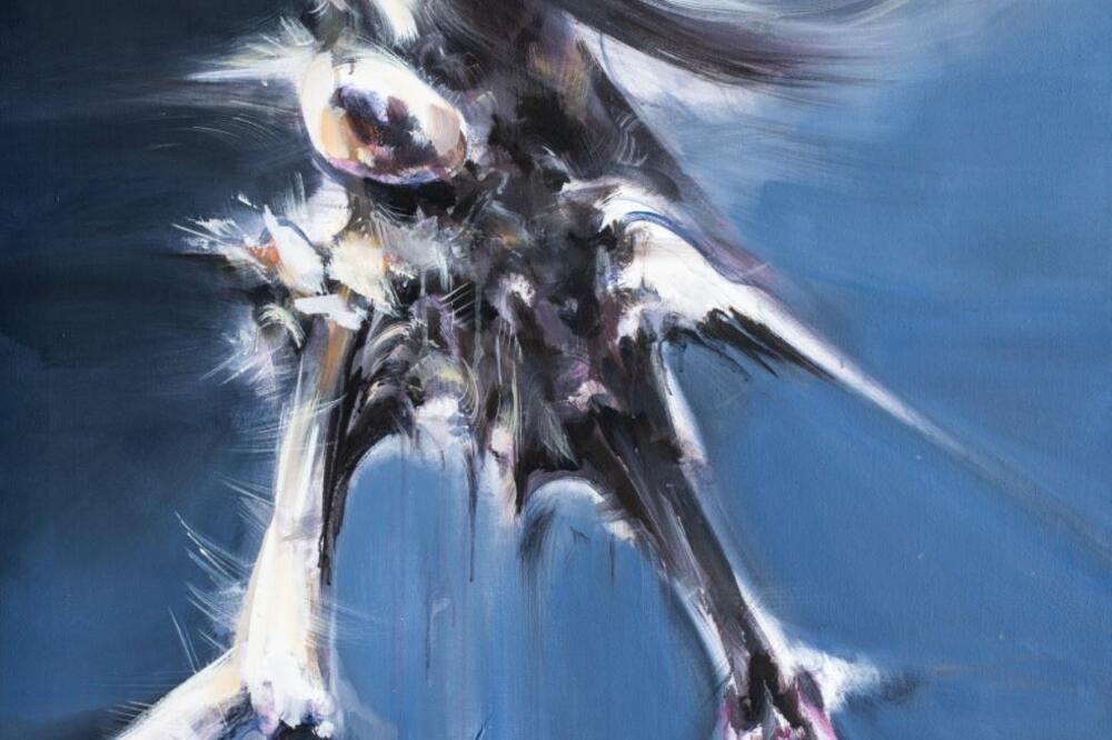 Ćetkovićeva slika "Slijepi putnik", Foto: Privatna arhiva