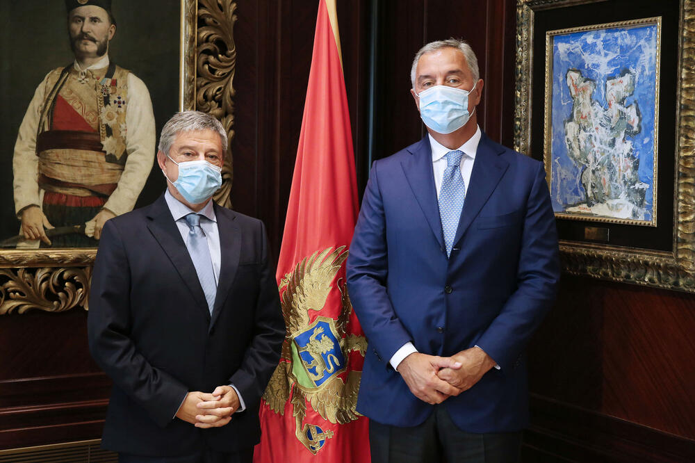 Hisa i Đukanović, Foto: Služba za informisanje Predsjednika Crne Gore