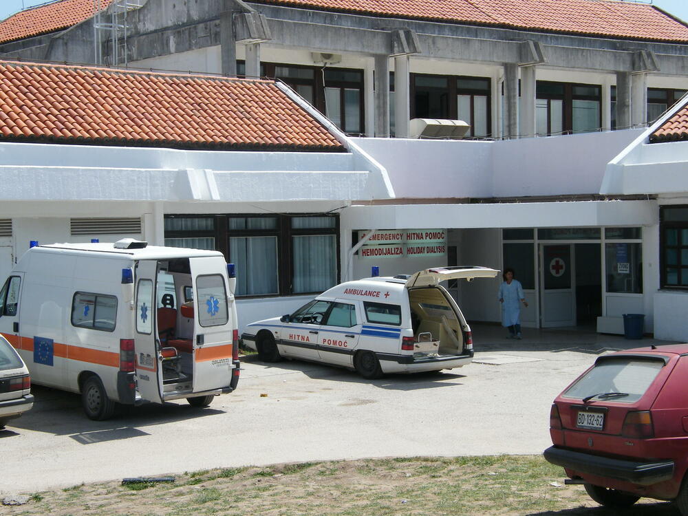 Zgrada Hitne pomoći u Budvi