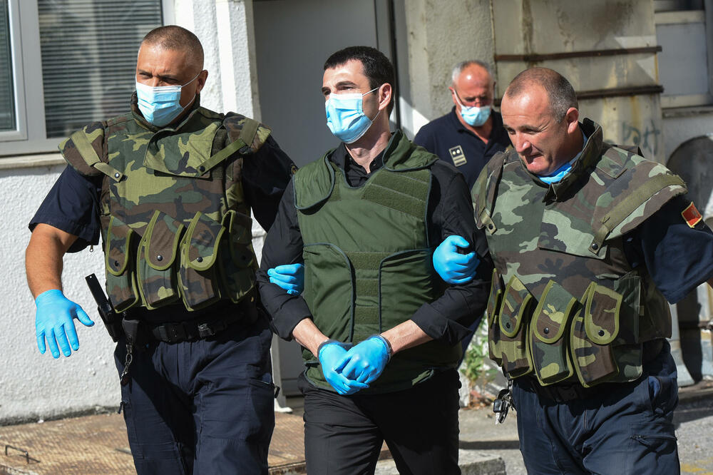 Vukotić prilikom ranijeg hapšenja, Foto: SAVO PRELEVIC