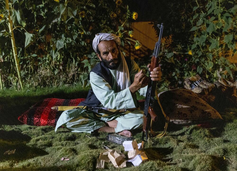 Pripadnik milicije u četvrti Kandahara