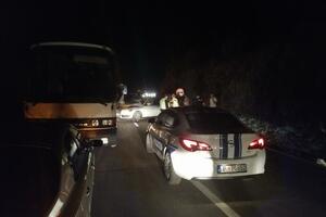 Udes na putu Nikšić - Podgorica, nema teže povrijeđenih