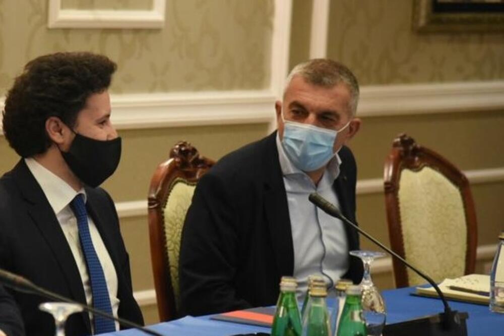 Abazović i Bojanić, Foto: Boris Pejović