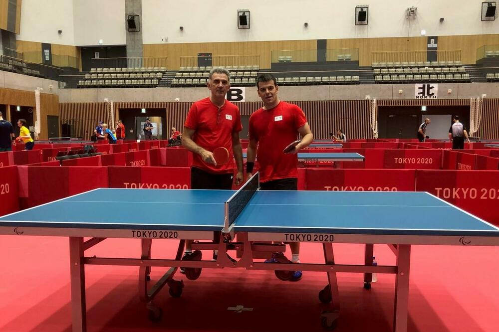 Bakić i trener Lupulesku, Foto: MINA