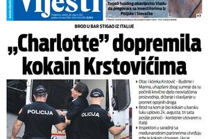 Naslovna strana "Vijesti" za 28. avgust 2021.