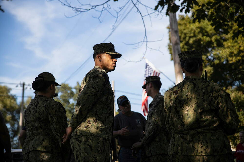 Sa pomena američkim vojnicima ubijenim prošle nedjelje u Kabulu, Foto: Reuters