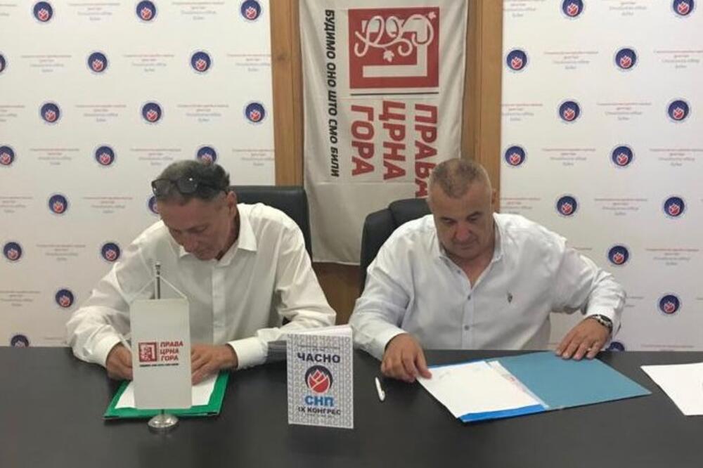 Franeta i Rađenović, Foto: Prava Crna Gora