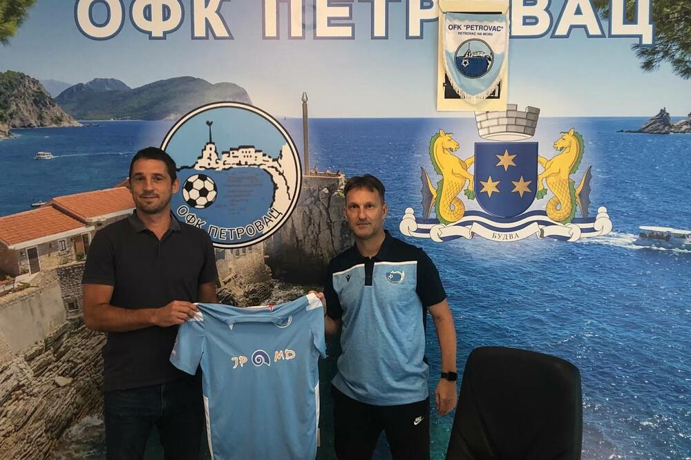 Janković u Petrovcu, Foto: FK Petrovac