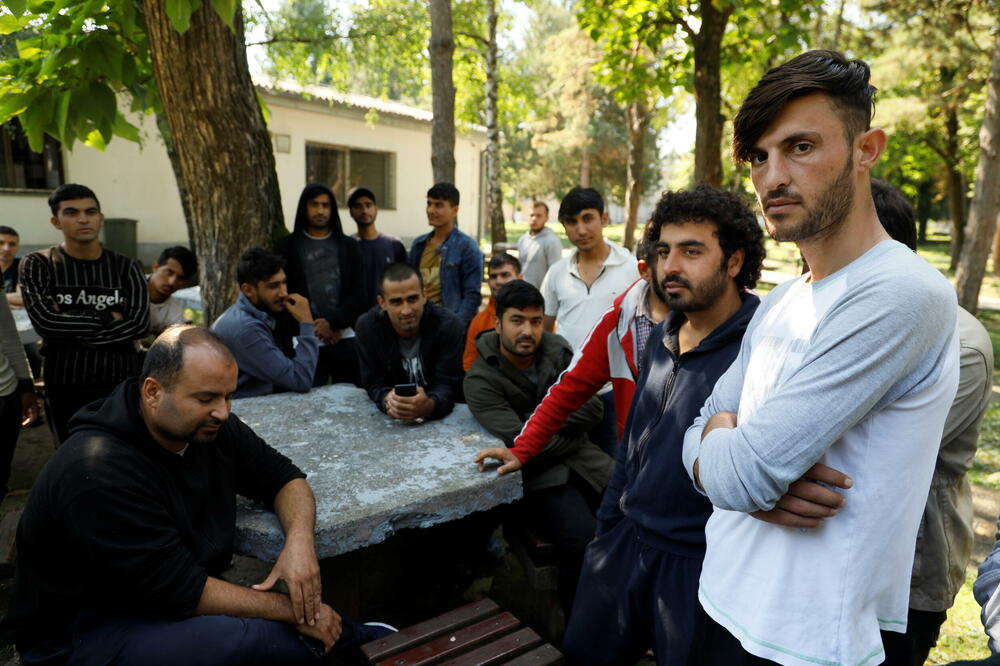 Avganistanci u kampu u Obrenovc, Foto: FEDJA GRULOVIC