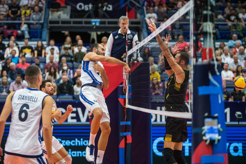 Detalj sa večerašnjeg meča, Foto: cev.eu