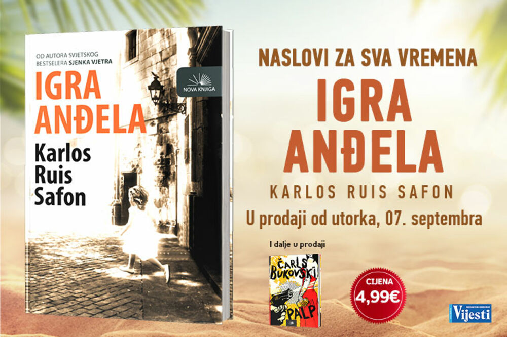Karlos Luis Safon - Igra anđela, Foto: Vijesti online