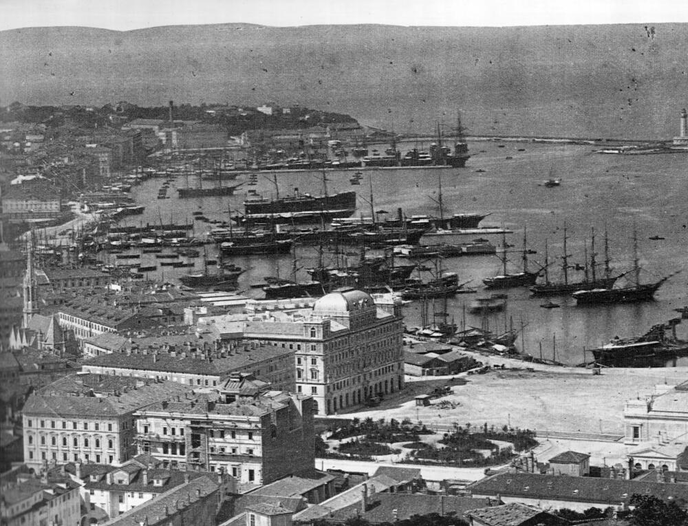 Tršćanska luka krajem 19. vijeka