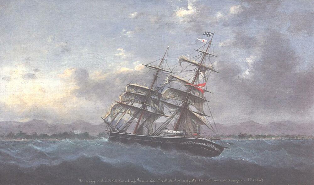 Brodolom brika “PIERINO” na Kubi 1881