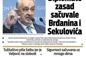 Naslovna strana "Vijesti" za 7. septembar 2021.