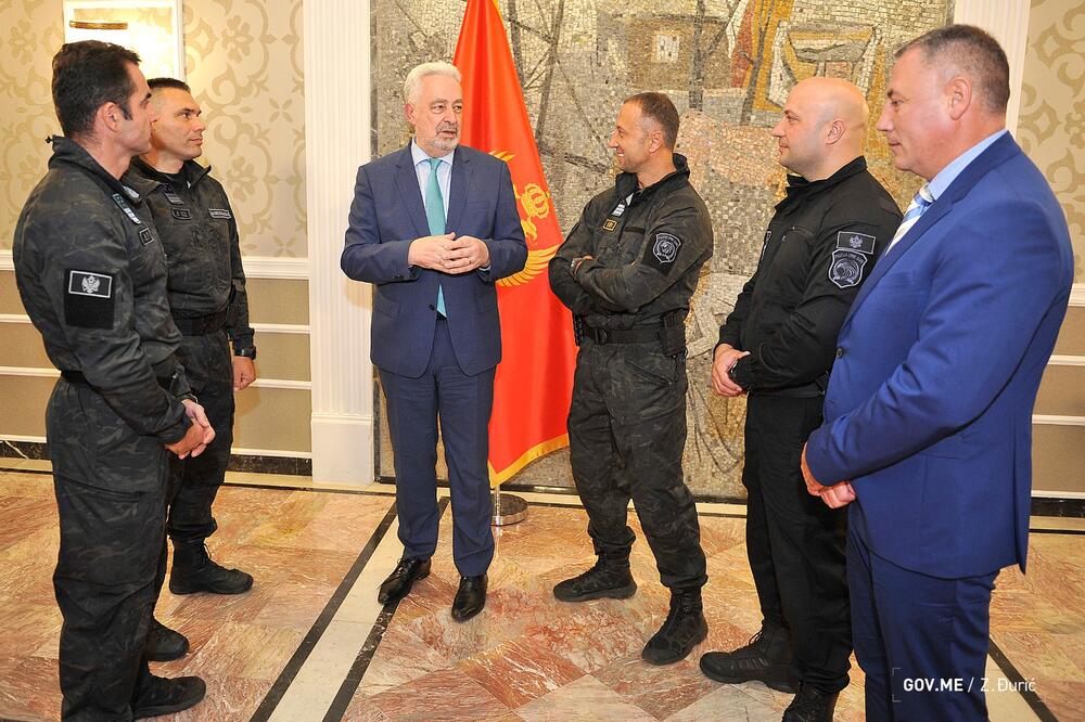 Sa prijema u vili "Gorica", Foto: Vlada Crne Gore/Zoran Đurić