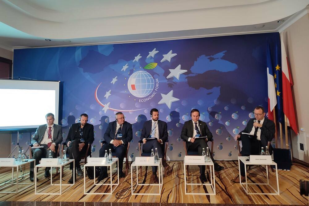 Milatović na forumu u Poljjskoj, Foto: Tviter