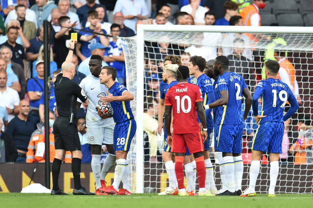 Detalj sa utakmice Liverpula i Čelsija, Foto: Reuters