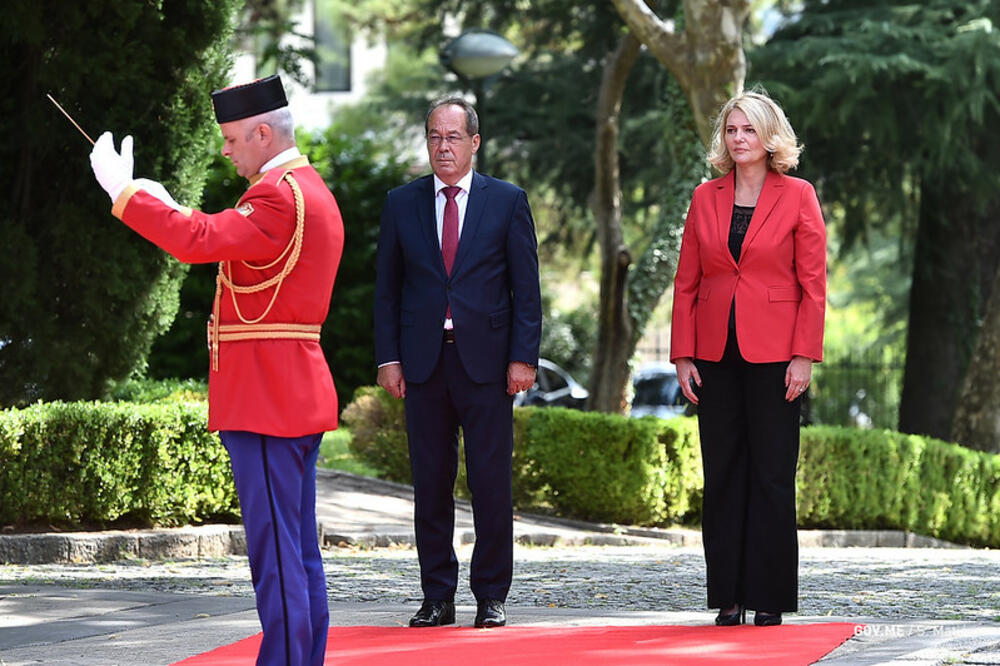 Podžić i Njac, Foto: Gov.me/Saša Matić