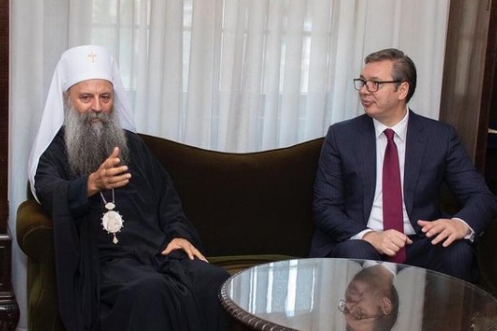 Porfirije i Vučić, Foto: instagram.com/porfirije_patrijarh