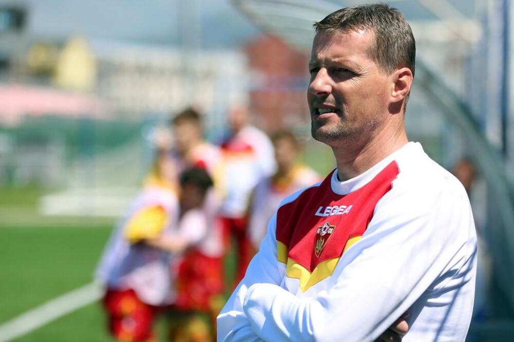 Goran Perišić, selektor pionirske reprezentacije, Foto: FSCG