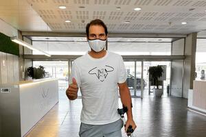 Nadal sa štakama nakon "tretmana stopala": Počinjem oporavak