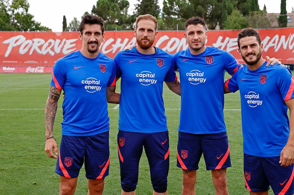 Četiri kapitena, Foto: Atletico de Madrid