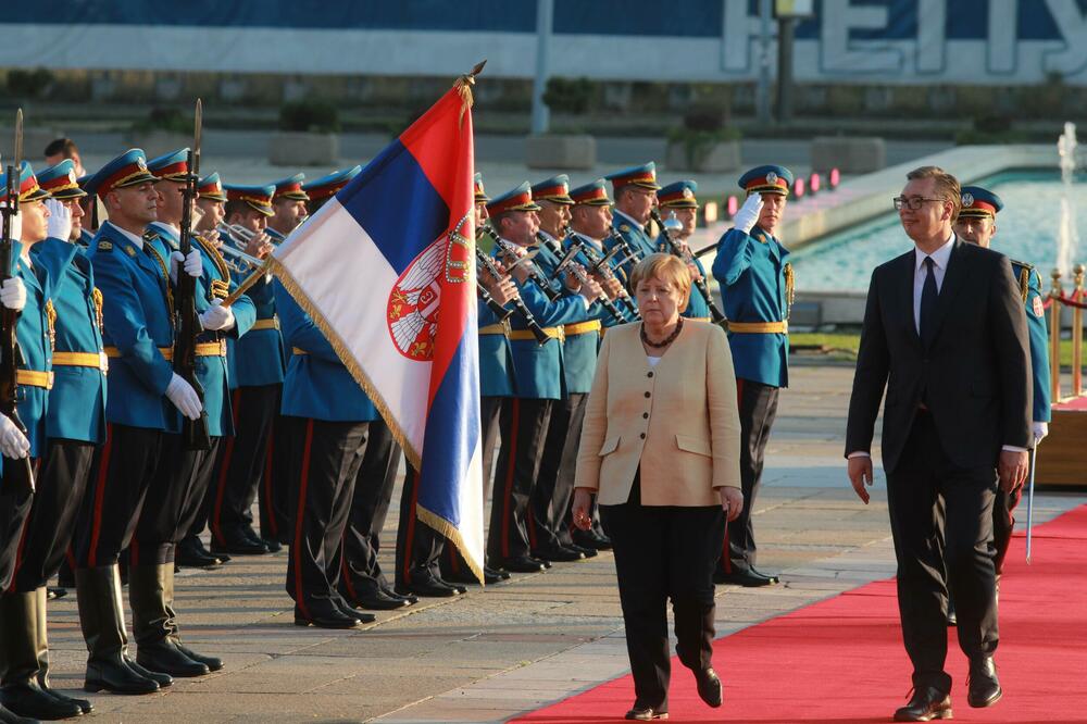 Merkel i Vučić, Foto: BETAPHOTO