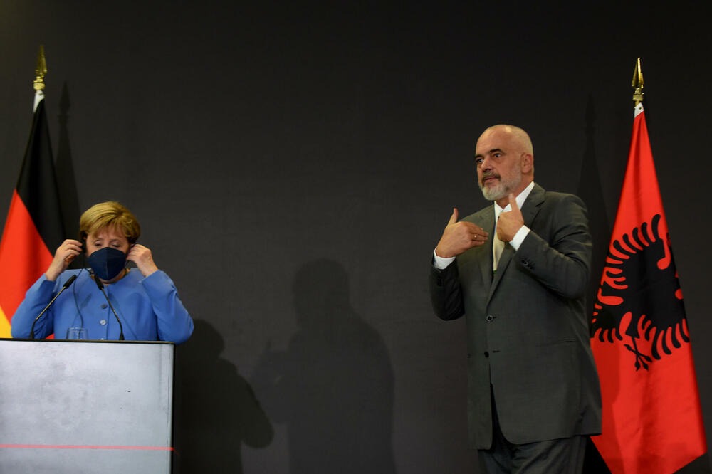 Merkel i Rama, Foto: Boris Pejović