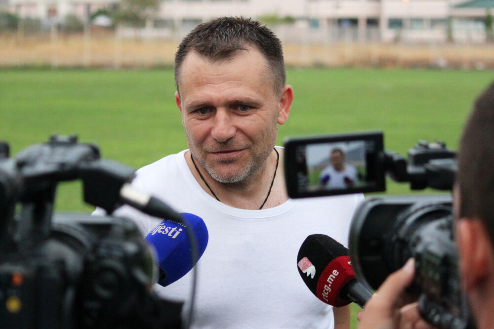 Viktor Trenevski, trener Grblja, Foto: Filip Roganović