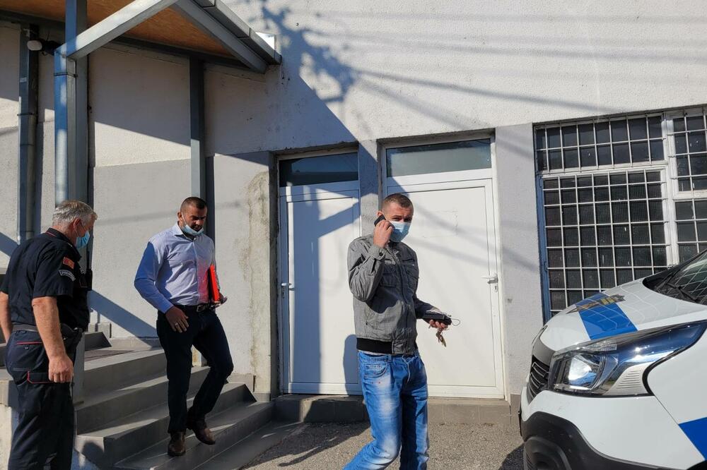 Omerčević juče nakon suđenja, Foto: Jadranka Ćetković