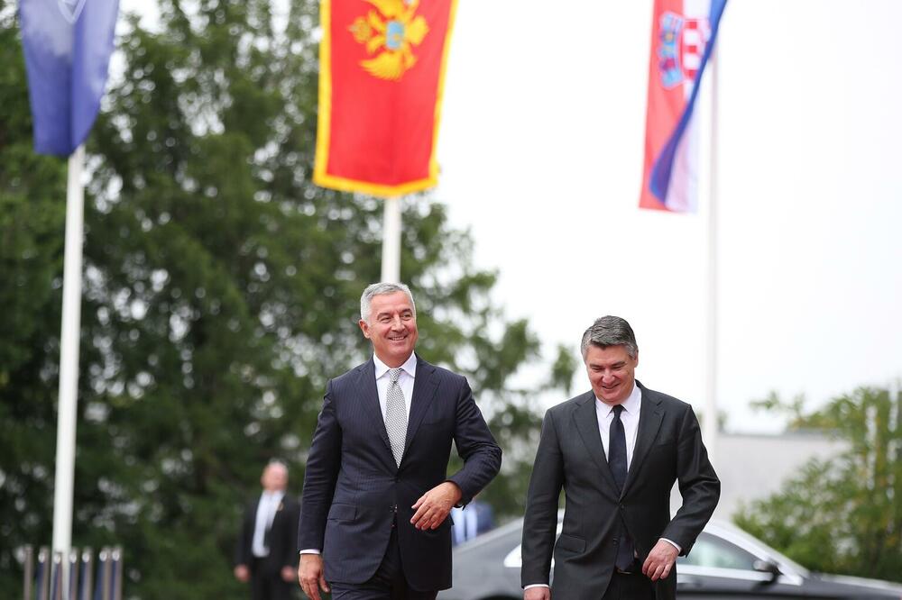 Đukanović i Milanović, Foto: Predsjednik Crne Gore