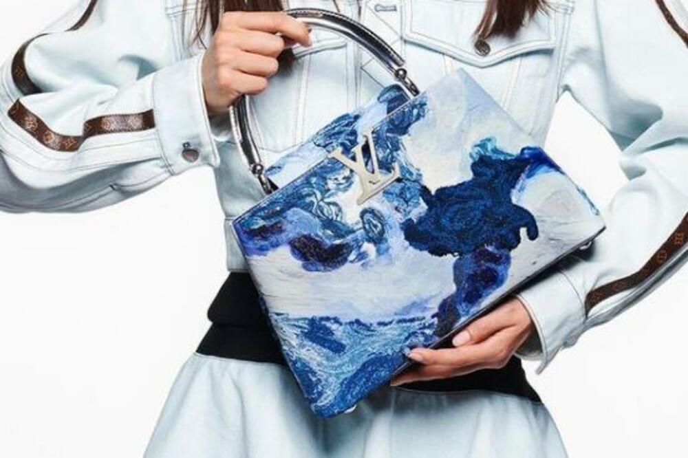 Louis Vuitton torba u verziji koju je uradila umjetnica Donna Huancao umjetnik Zeng Fanzhi, Foto: Instagram
