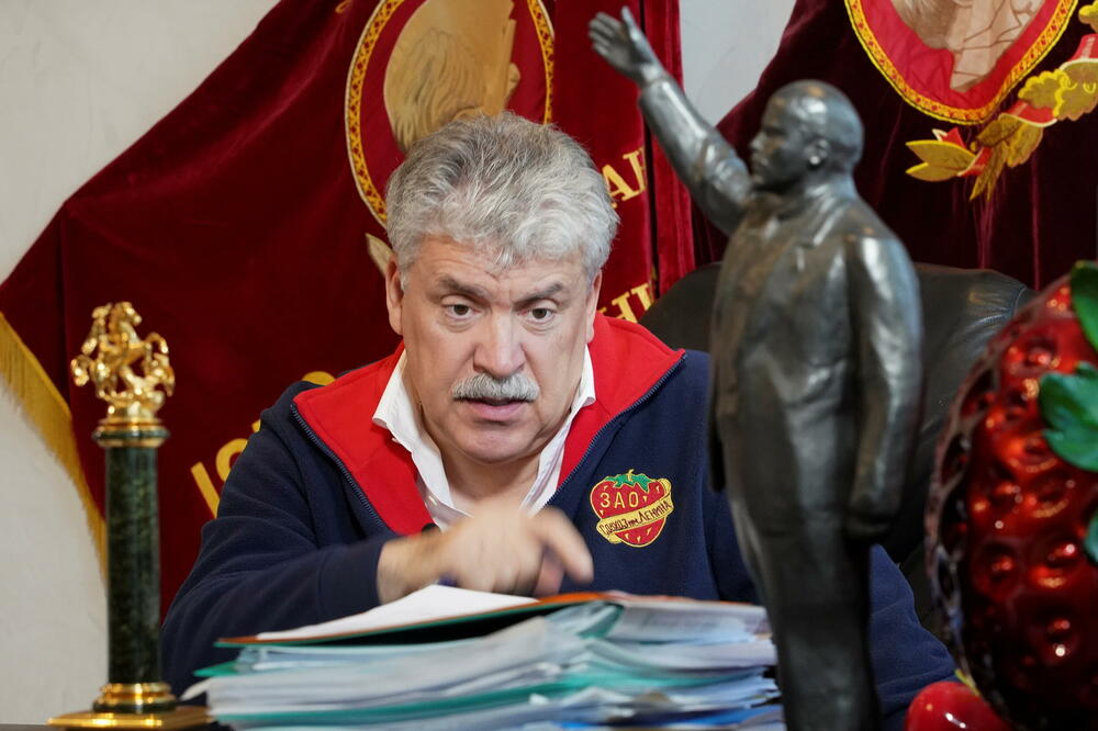 Pavel Grudinin, Foto: Reuters