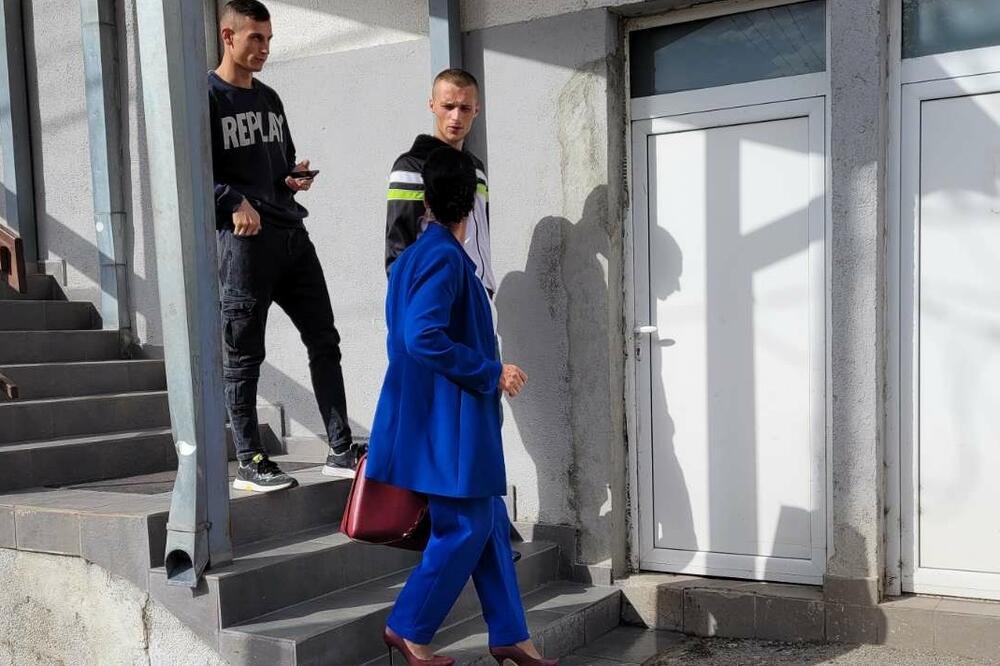 Spalević (lijevo) i Luković nakon završetka suđenja, Foto: Jadranka Ćetković