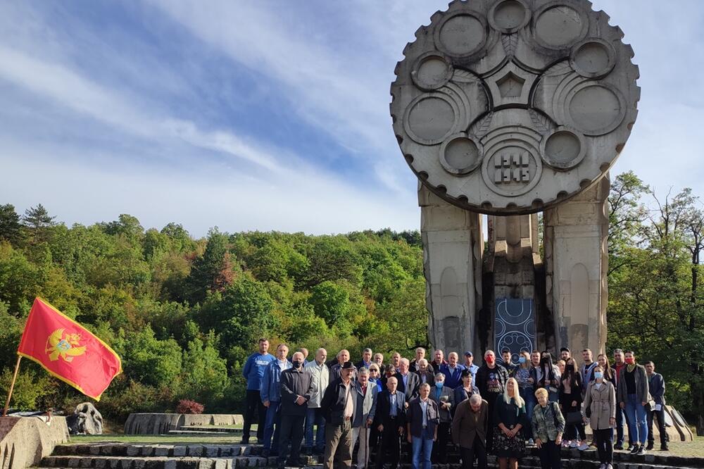 Ćlanovi UBNOR-a na obilježavanju Dana oslobođenja Nikšića, Foto: Svetlana Mandić