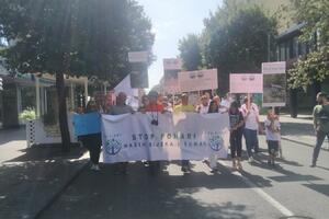Protest u Podgorici: "Štiti li država tajkune koji uništavaju...