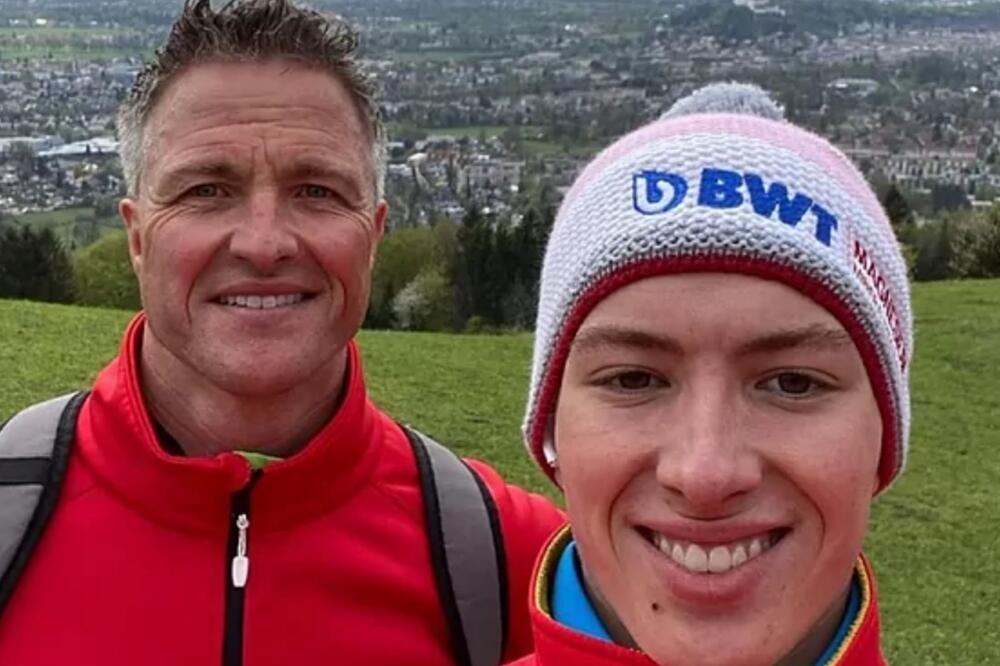 David i Ralf Šumaher, Foto: Printscreen