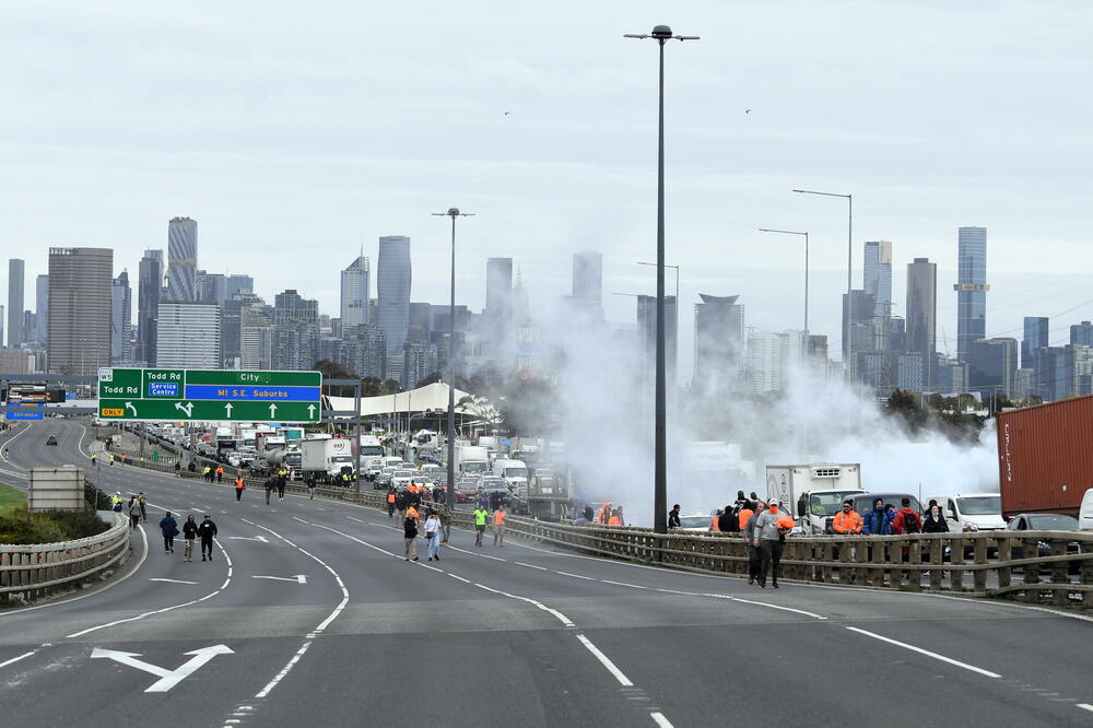Melburn- protest demonstranata, Foto: Reuters