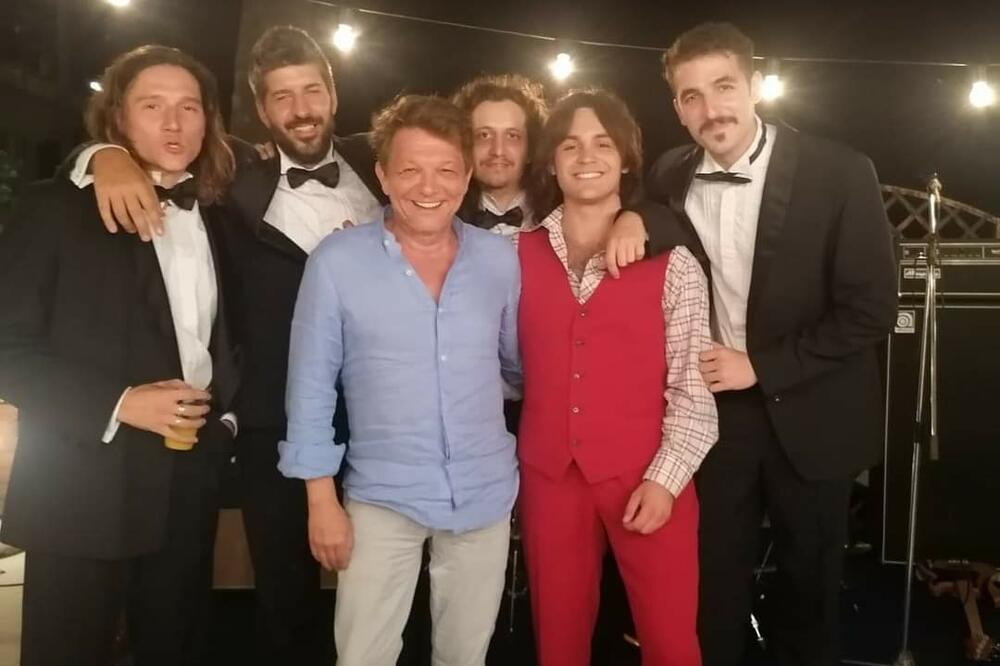 Sa snimanja filma Toma, crnogorska ekupa sa Draganom Bjelogrlićem, Foto: Privatna arhiva