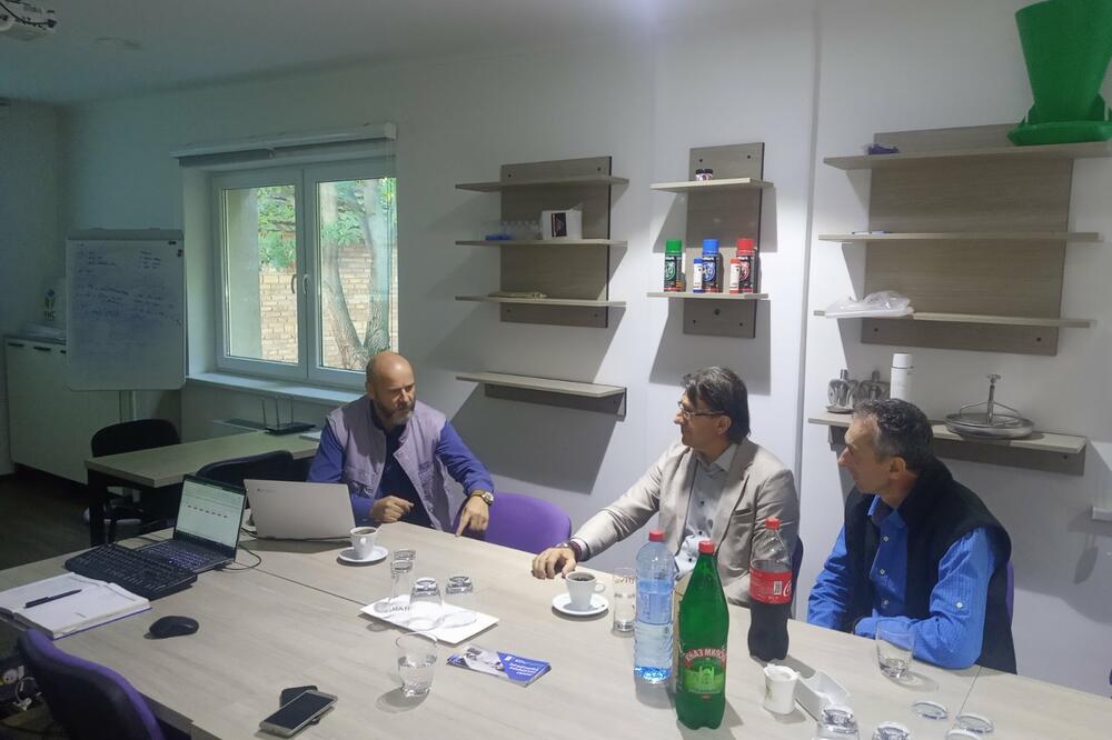 Veličković i Bogavac u posjeti istraživačko edukativnom centru Edufarm, Foto: Ministarstvo poljoprivrede, šumarstva i vodoprivrede